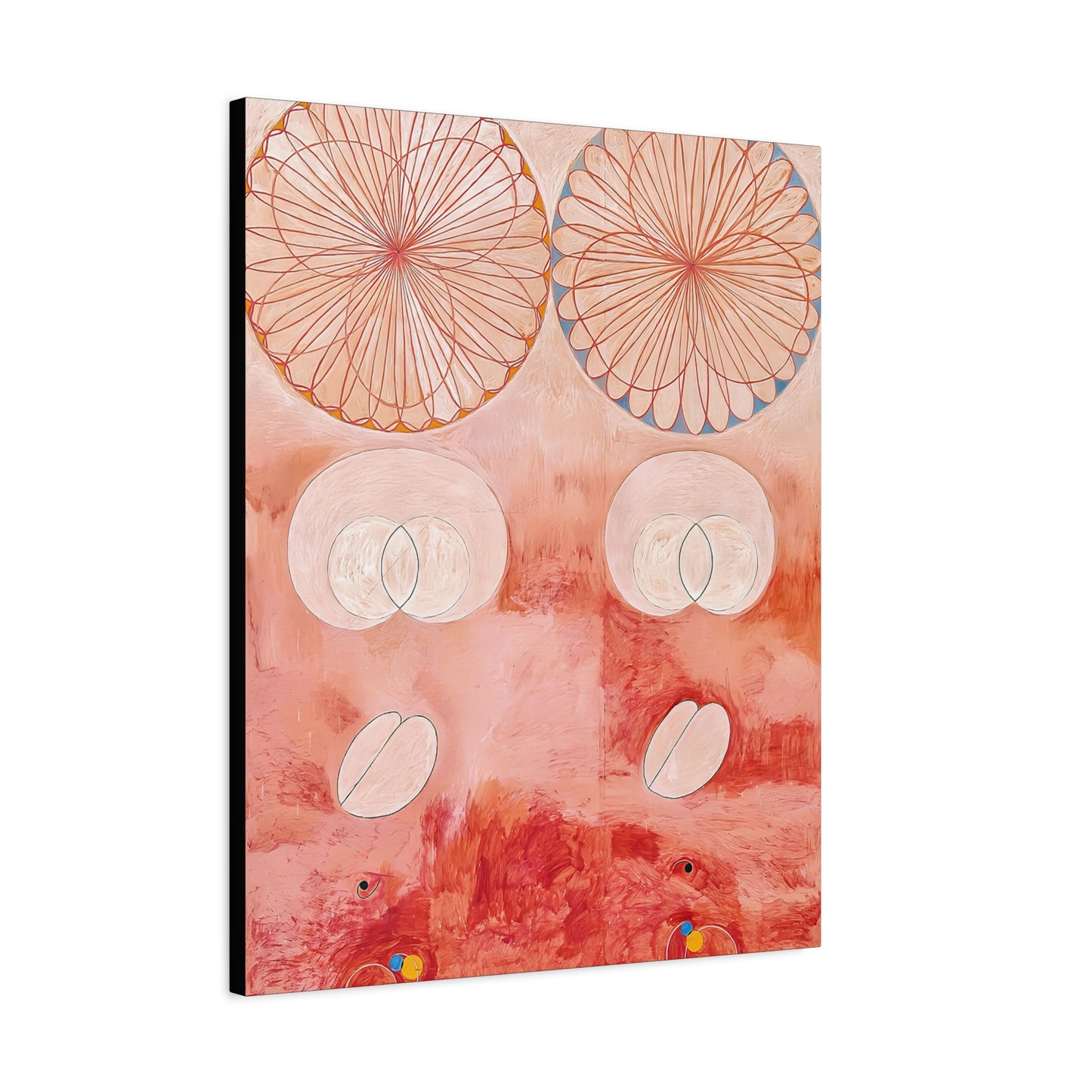 The Ten Largest, No. 9, Old Age (1907)  by Hilma af Klint / Reproduction Fine Art sur Toile /  Epaisseur 3.2 cm - 1.25 inch