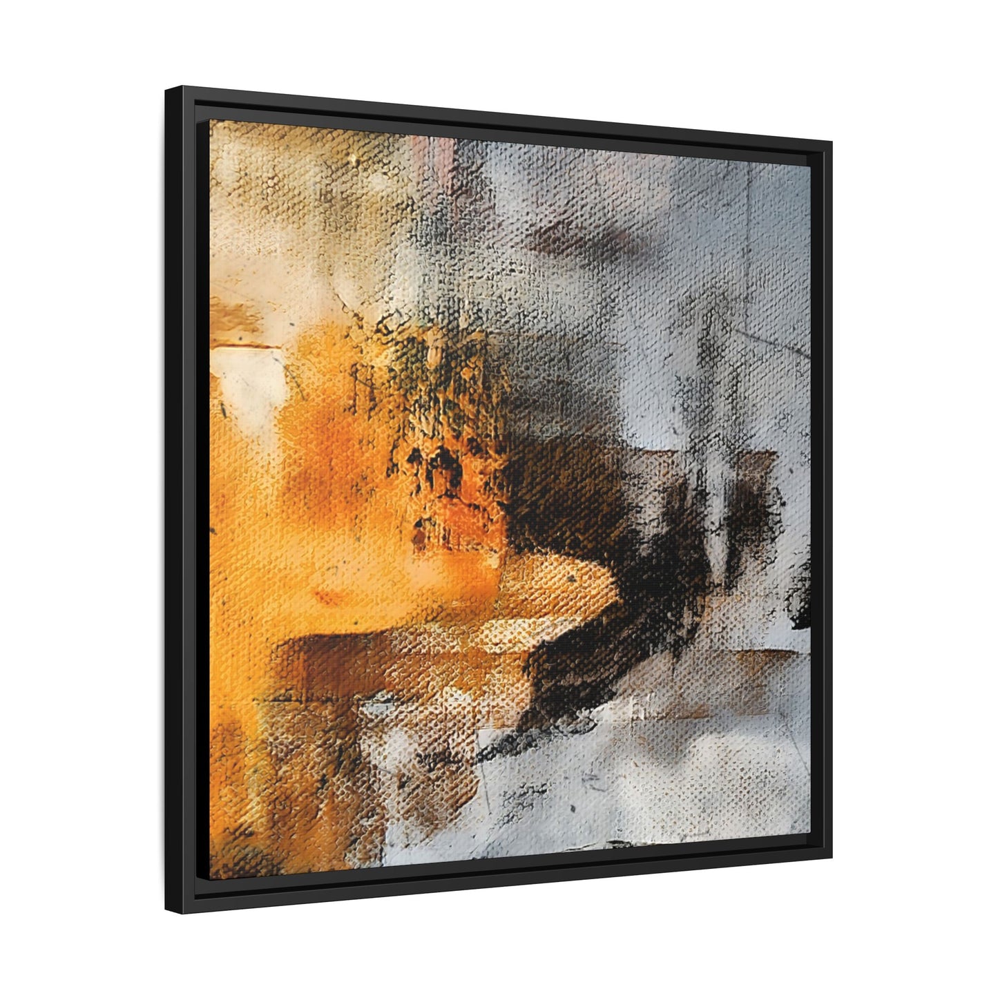 Tableau Graphic Ceylan "Série Sign Collections" / Toile encadrée sur caisse américaine