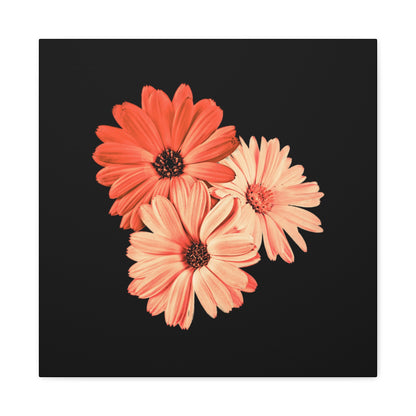 Collection Signature "FLORAL Numéro 6" sur Toile Fine Art sur Toile / Epaisseur 3,2cm - 1'25 po