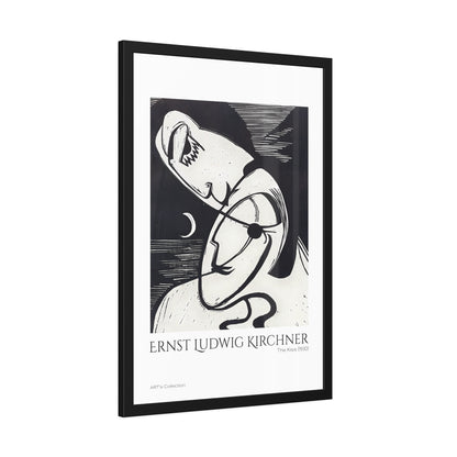 The Kiss (1930) by Ernst Ludwig Kirchner / Affiche Encadrée série ART's Collection
