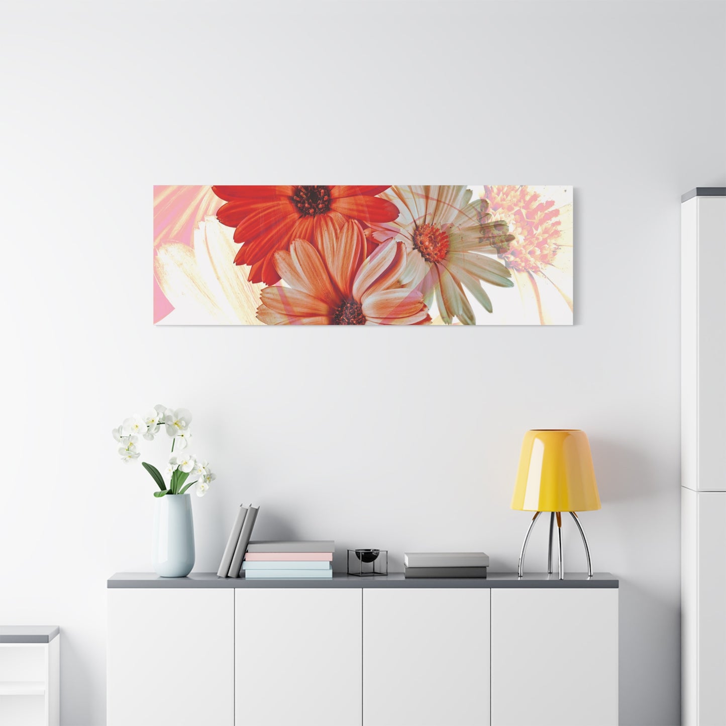 Collection Signature "FLORAL Numéro 18" sur Toile Fine Art sur Toile / Epaisseur 3,2cm - 1'25 po