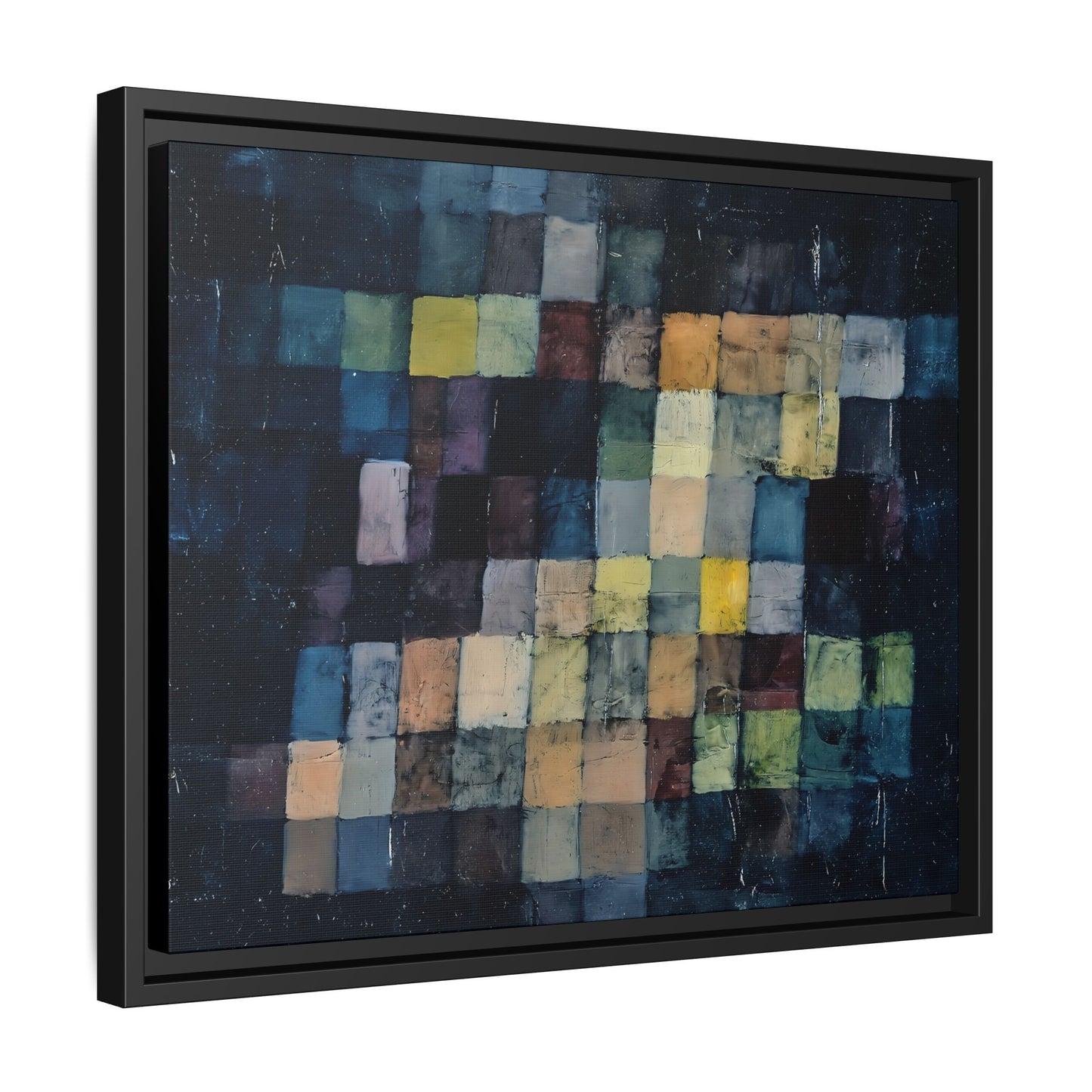 Old sound (1925) ) by Paul Klee  / Toile encadrée sur caisse américaine