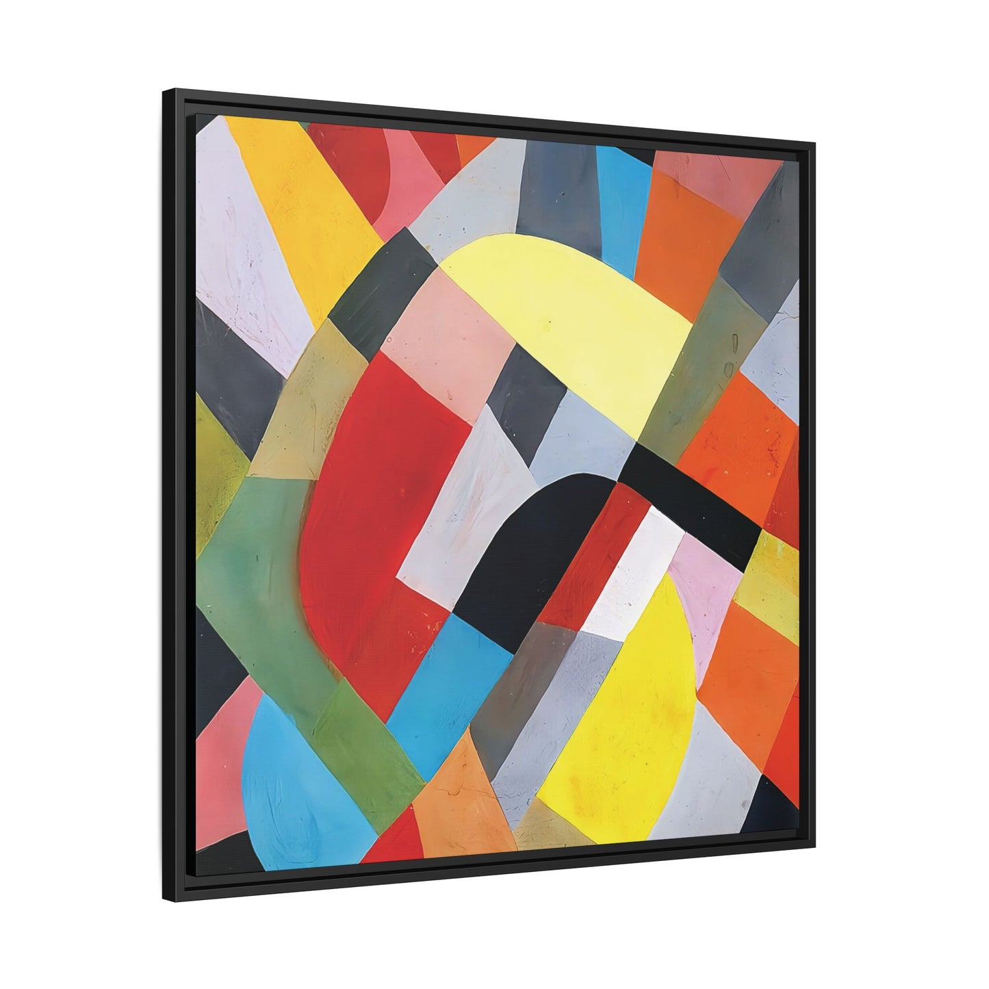 Composition Abstraite (1936-38) by Otto Freundlich   / Toile encadrée sur caisse américaine
