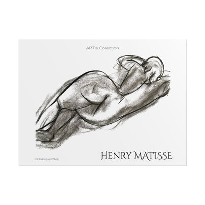 Odalisque (1944) by Henry Matisse / Affiche imprimée - Série ART's Collection
