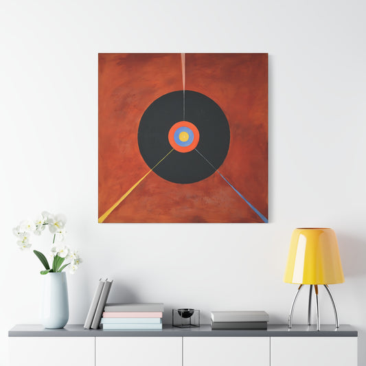 The Swan, No. 18 (1914 -1915) by  Hilma af Klint / Reproduction Fine Art sur Toile / Large Epaisseur 3.2 cm - 1.25 inch