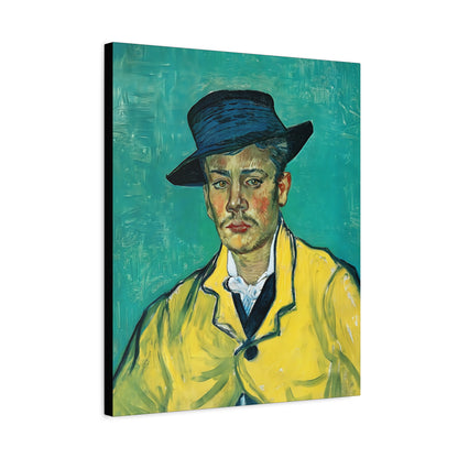 Portrait of Armand Roulin (1888) by Vincent van Gogh  / Reproduction Fine Art sur Toile / Epaisseur 3,2cm - 1'25 po