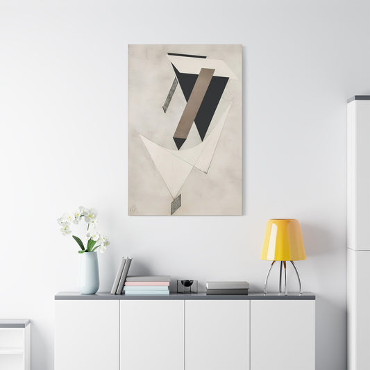 Kestnermappe Proun, Rob. Levnis and Chapman GmbH Hannover #4 (1923)  by El Lissitzky / Reproduction Fine Art sur Toile / 3.2 cm - 1.25 inch
