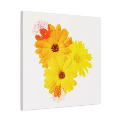 Collection Signature "FLORAL Numéro 16" sur Toile Fine Art sur Toile / Epaisseur 3,2cm - 1'25 po