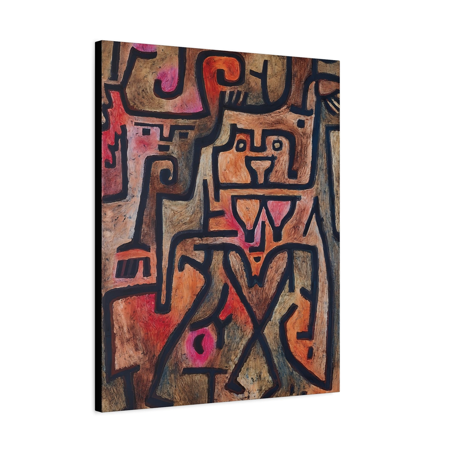 Forest Witches (1938) by Paul Klee / Reproduction Fine Art sur Toile / Epaisseur 3,2cm - 1'25 po