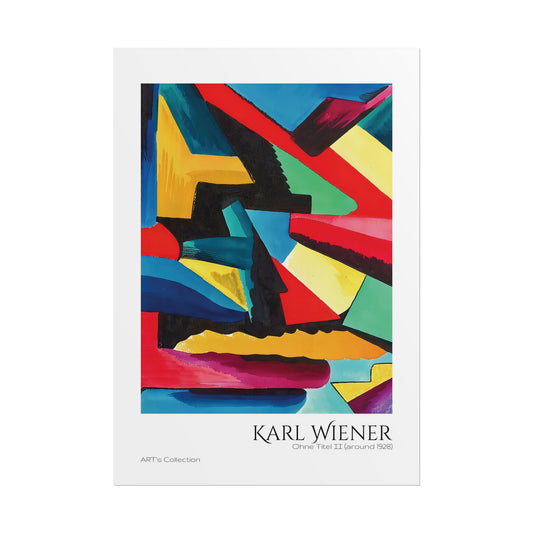 Ohne Titel II (around 1928) by Karl Wiener / Affiche imprimée - Série ART's Collection