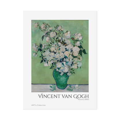 Roses (1890) by Vincent van Gogh / Affiche imprimée - Série ART's Collection