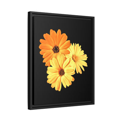 Collection Signature "FLORAL Numéro 8" sur Toile encadrée avec caisse américaine
