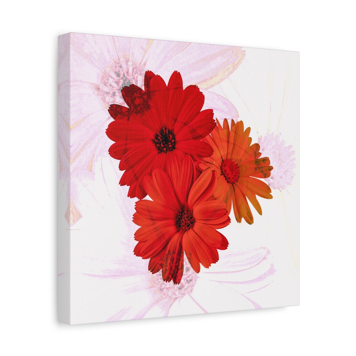 Collection Signature "FLORAL Numéro 20" sur Toile Fine Art sur Toile / Epaisseur 3,2cm - 1'25 po