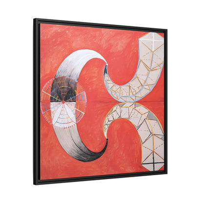 Group IX-SUW, The Swan, No. 9 (1915) by Hilma af Klint   / Toile encadrée sur caisse américaine