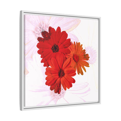 Collection Signature "FLORAL Numéro 20" sur Toile encadrée avec caisse américaine