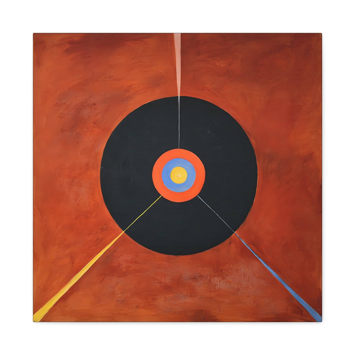 The Swan, No. 18 (1914 -1915) by  Hilma af Klint / Reproduction Fine Art sur Toile / Large Epaisseur 3.2 cm - 1.25 inch