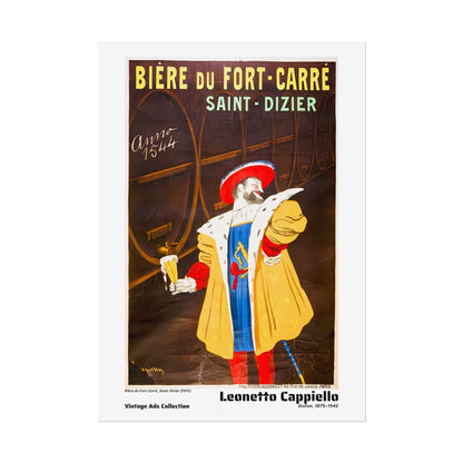 Bière du Fort-Carré, Saint-Dizier (1912) by Leonetto Cappiello / Affiche imprimée - Série Vintage Ads Collection