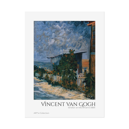 Shelter on Montmartre (1887) by Vincent van Gogh / Affiche imprimée - Série ART's Collection