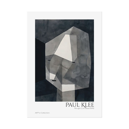 Rough-Cut Head (1935) by Paul Klee / Affiche imprimée - Série ART's Collection