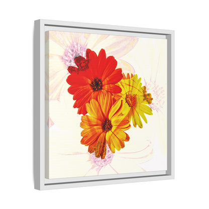 Collection Signature "FLORAL Numéro 19" sur Toile encadrée avec caisse américaine