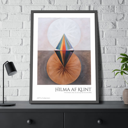 The Swan, No. 12, Group IX-SUW (1915) by Hilma af Klint  / Affiche Encadrée série ART's Collection