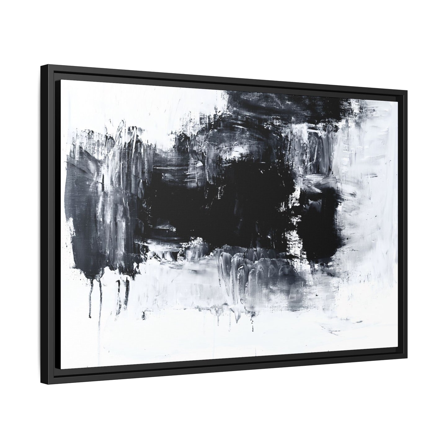 Tableau Beaux Arts Darkside "Série Sign Collections" / Toile encadrée sur caisse américaine