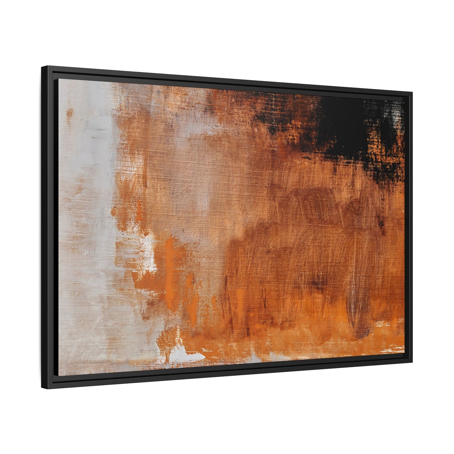 Tableau Contemporain Maize "Série Sign Collections" / Toile encadrée sur caisse américaine