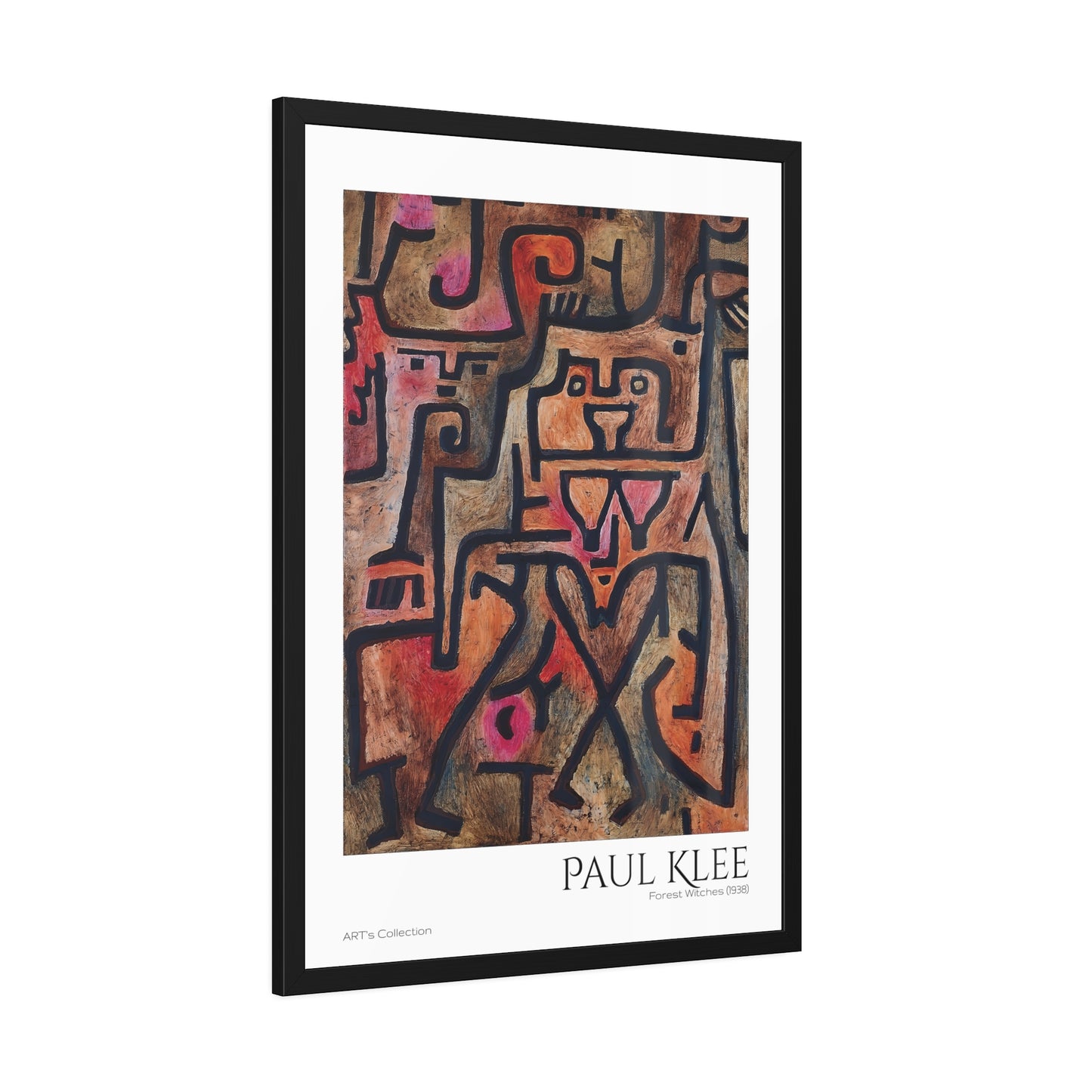 Forest Witches (1938) by Paul Klee / Affiche Encadrée série ART's Collection