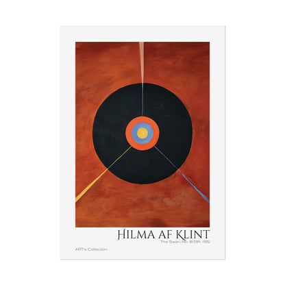 The Swan, No. 18 (1914 -1915) by Hilma af Klint  / Affiche imprimée - Série ART's Collection