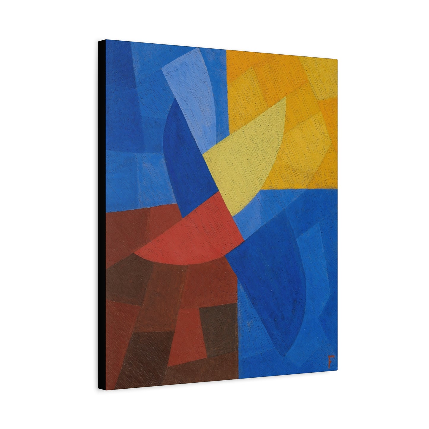 Composition (around 1932) by Otto Freundlich  / Reproduction Fine Art sur Toile /  Epaisseur 3.2 cm - 1.25 inch