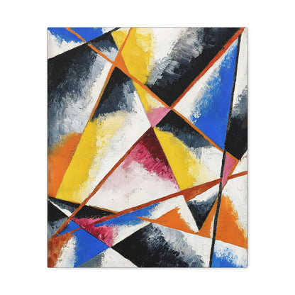 Untitled Compositions (circa 1916) by Lyubov Popova  / Reproduction Fine Art sur Toile /  Epaisseur 3.2 cm - 1.25 inch