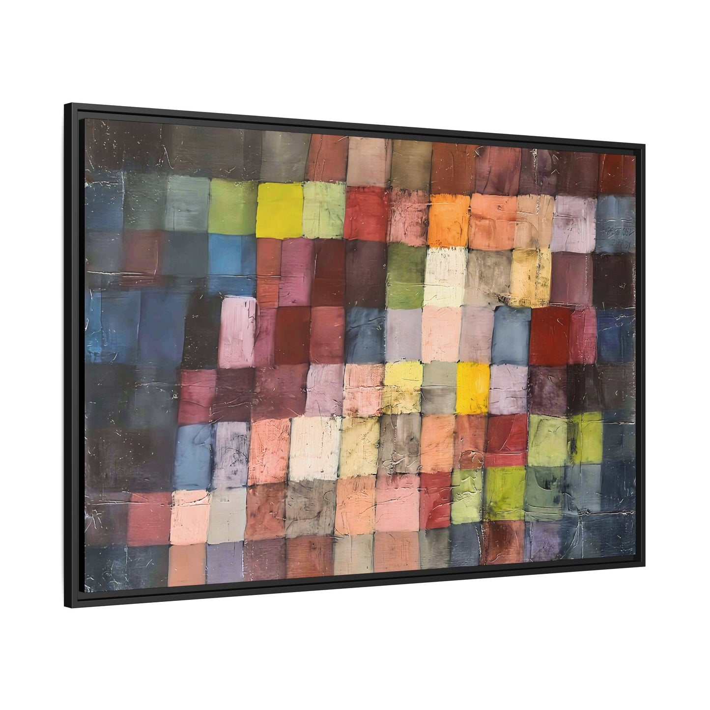 Ancient Sound (1925) by Paul Klee  / Toile encadrée sur caisse américaine