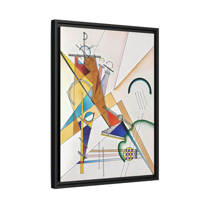 Wassily Kandinsky / Tissu (1923) / Toile encadrée sur caisse américaine