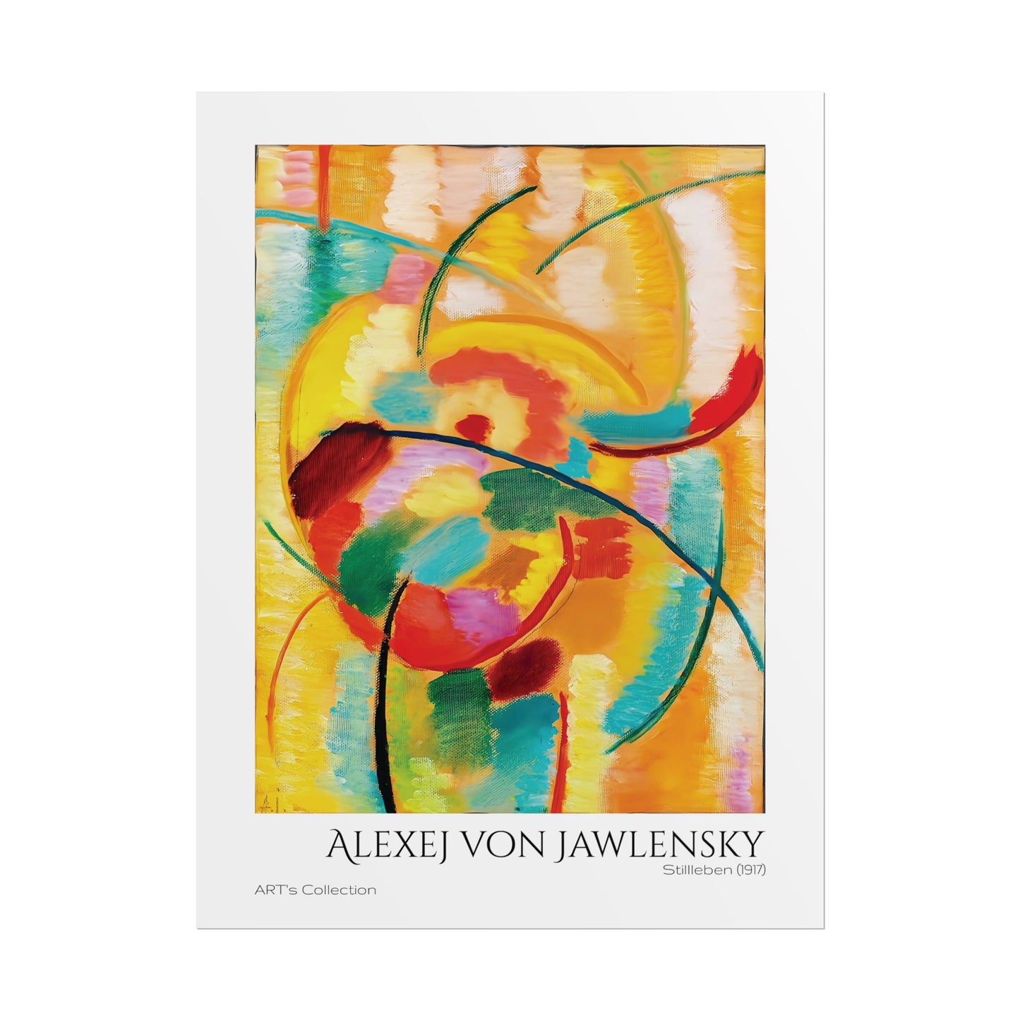 Stillleben (1917) by Alexej von Jawlensky  / Affiche imprimée - Série ART's Collection