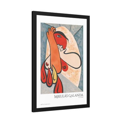 Fire (1938) by Mikulás Galanda / Affiche Encadrée série ART's Collection