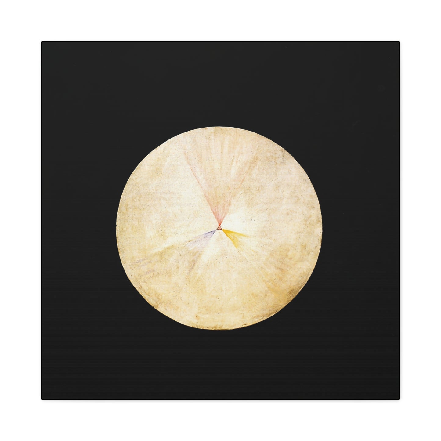 Series SUW, No 14 Swan (1914 -1915) by  Hilma af Klint / Reproduction Fine Art sur Toile / Large Epaisseur 3.2 cm - 1.25 inch