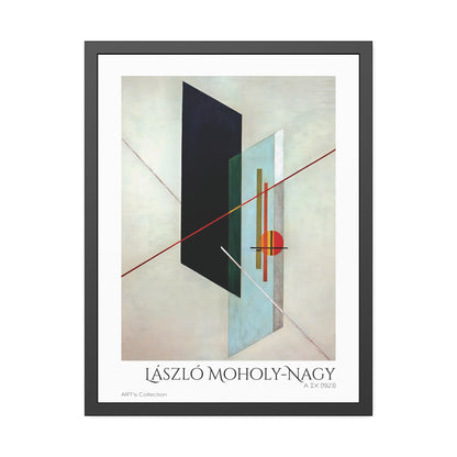 A IX (1923) by László Moholy-Nagy  / Affiche Encadrée série ART's Collection
