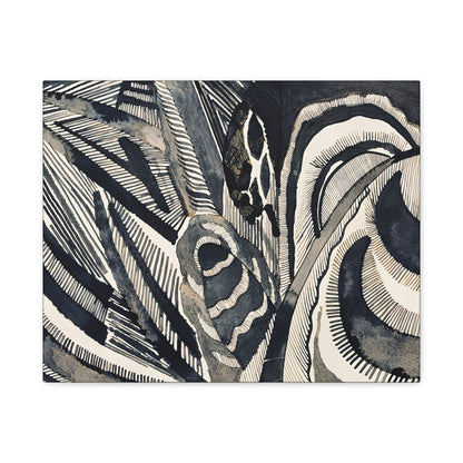 Landschaft (1918)  by Otto Freundlich  / Reproduction Fine Art sur Toile / Epaisseur 3.2 cm - 1.25 inch