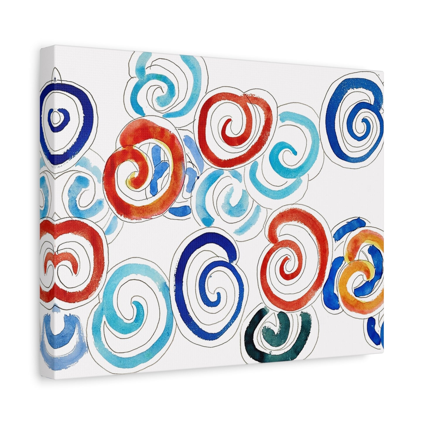 Escargots (1953) by Henri Matisse / Reproduction Fine Art sur Toile / Flanc Large Epaisseur 3.2 cm - 1.25 inch