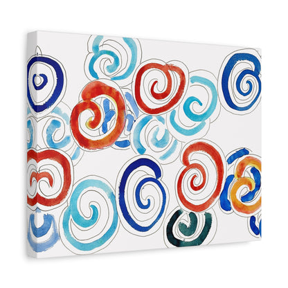 Escargots (1953) by Henri Matisse / Reproduction Fine Art sur Toile / Flanc Large Epaisseur 3.2 cm - 1.25 inch