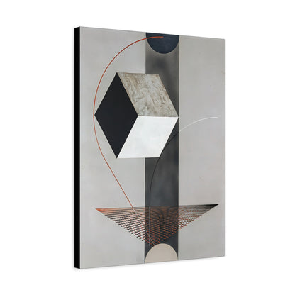 Proun 99 (ca. 1923-1925) by El Lissitzky / Reproduction Fine Art sur Toile /  Epaisseur 3.2 cm - 1.25 inch