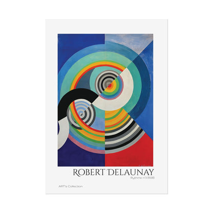 Rythme Numéro 3 (1938) by Robert Delaunay / Affiche imprimée - Série ART's Collection