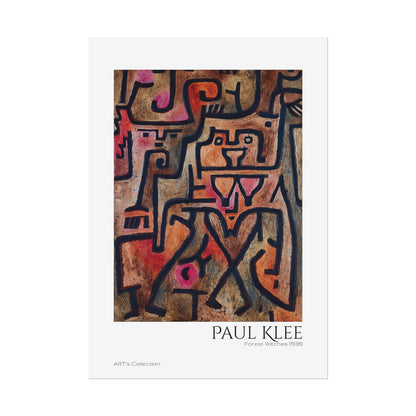Forest Witches (1938)  by Paul Klee / Affiche imprimée - Série ART's Collection