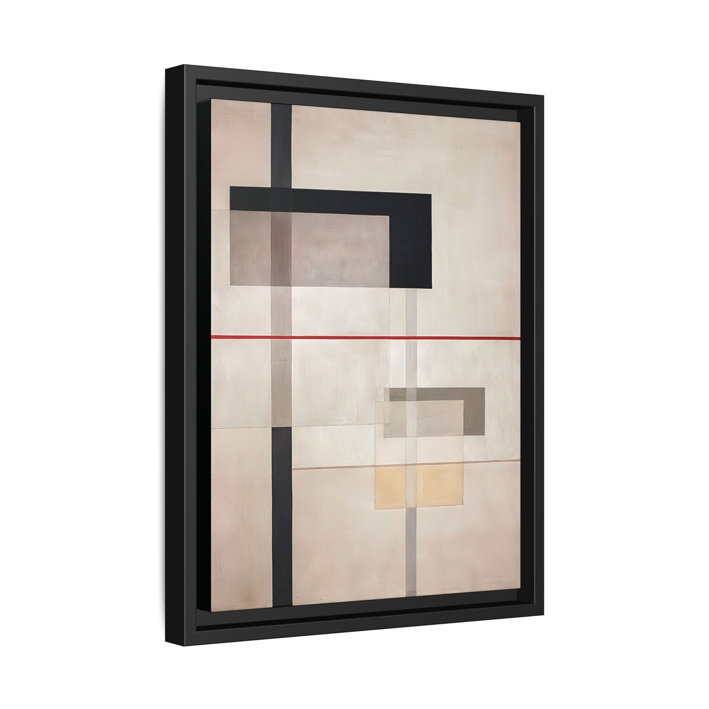 K VII (1922) by László Moholy-Nagy  / Toile encadrée sur caisse américaine