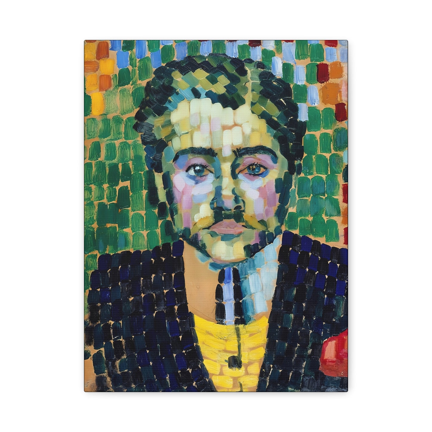 Jean Metzinger (1906) by Robert Delaunay / Reproduction Fine Art sur Toile / Epaisseur 3,2cm - 1'25 po
