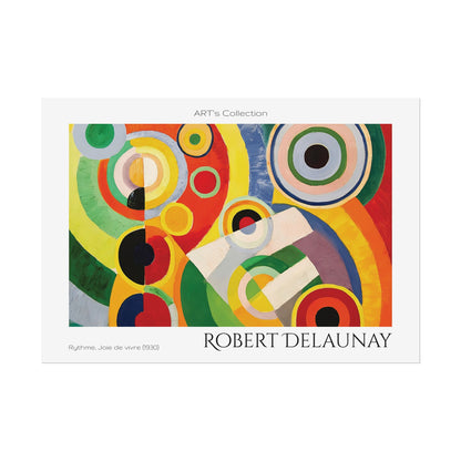 Rythme, Joie de vivre (1930) by Robert Delaunay / Affiche imprimée - Série ART's Collection