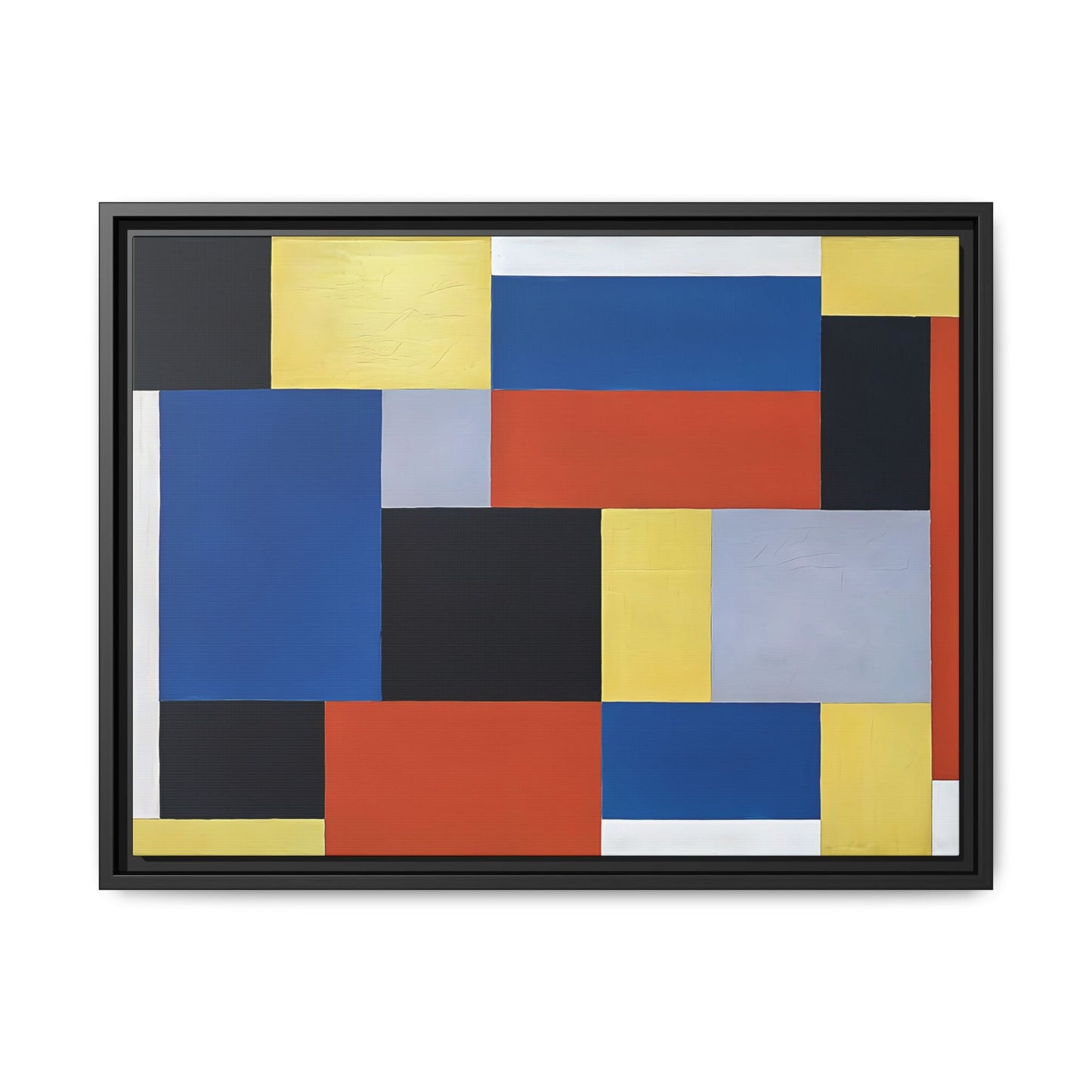 Composition XX 1920 by Theo van Doesburg  / Toile encadrée sur caisse américaine