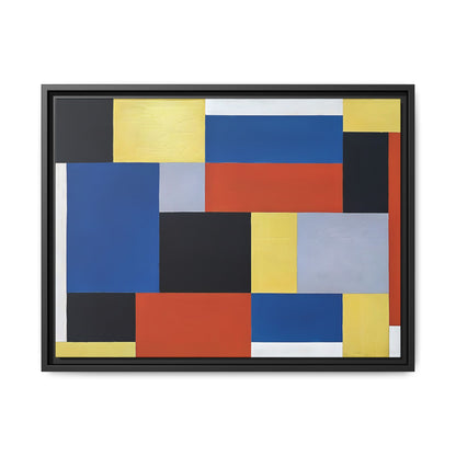 Composition XX 1920 by Theo van Doesburg  / Toile encadrée sur caisse américaine