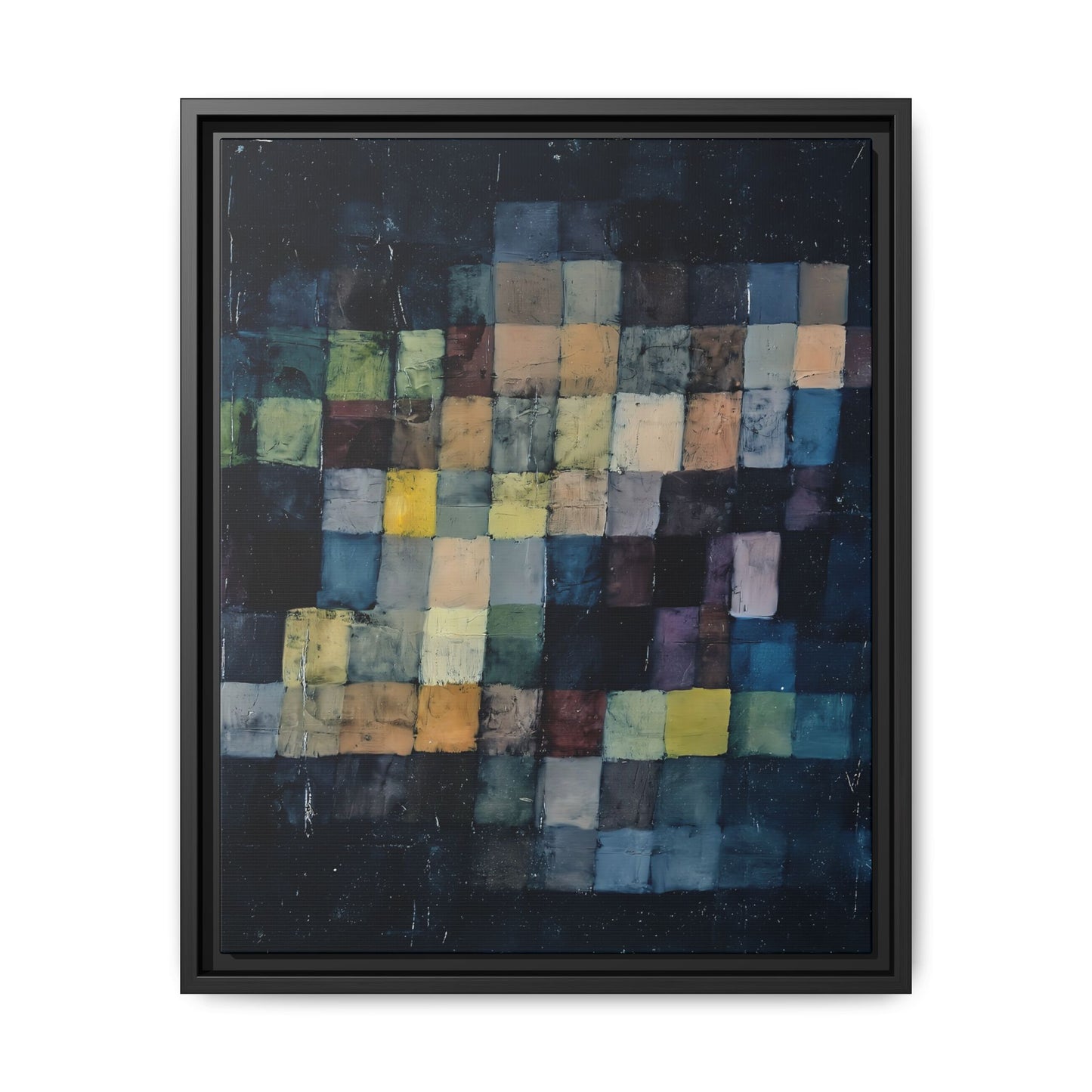 Old sound (1925) ) by Paul Klee  / Toile encadrée sur caisse américaine
