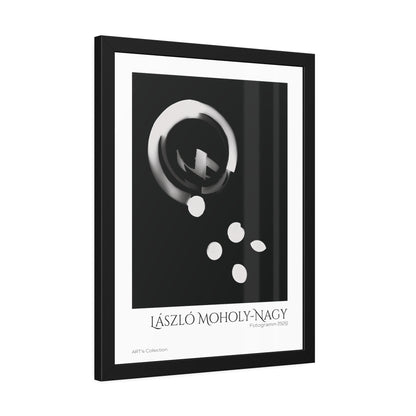 Fotogramm (1925) by László Moholy-Nagy  / Affiche Encadrée série ART's Collection